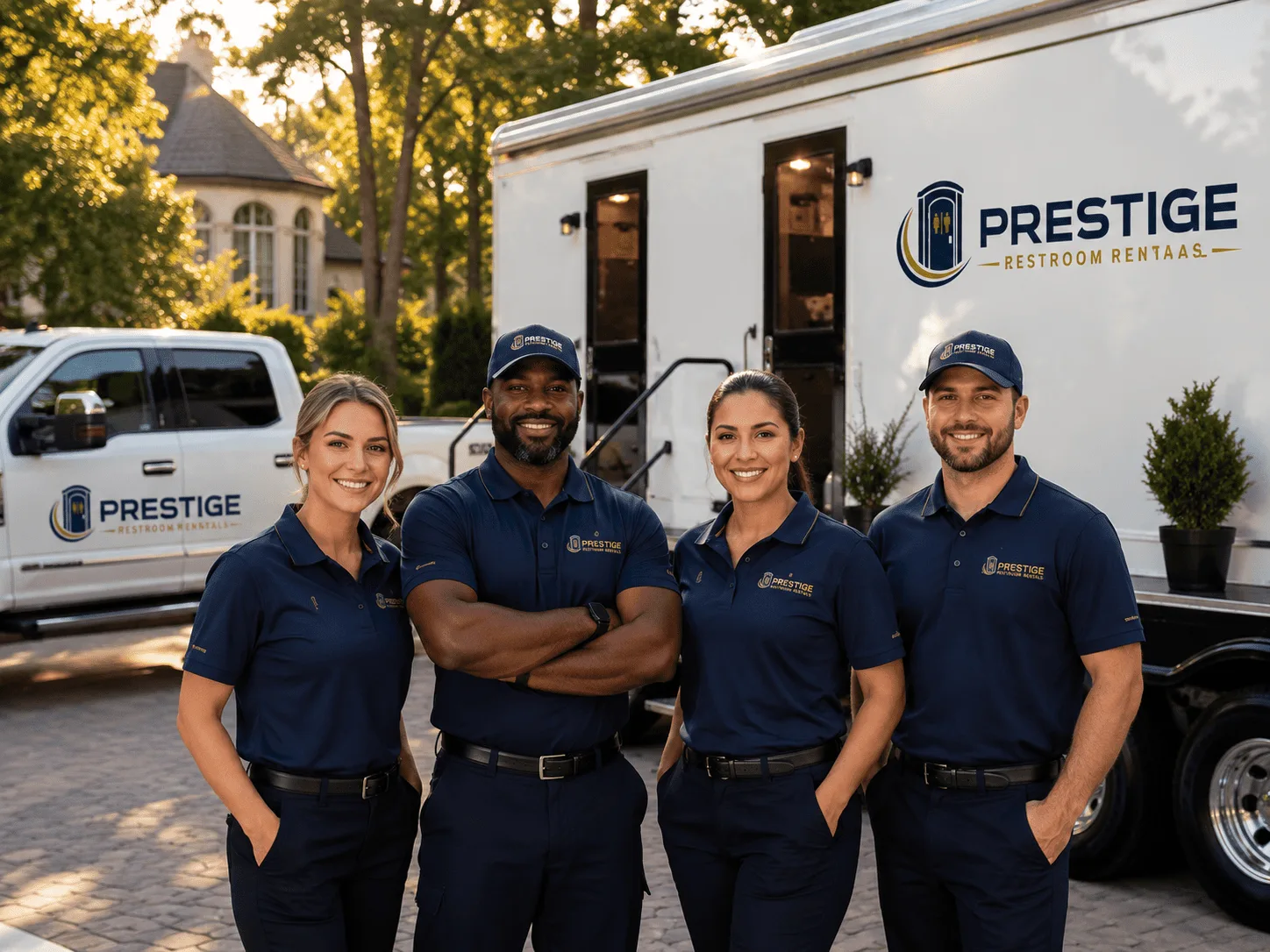 Trusted Luxury Portable Restrooms company in Leon, OK